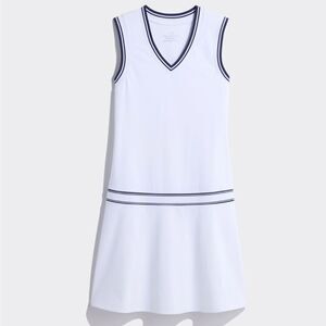 Vineyard Vines Performance Sleeveless Drop-Waist Dress